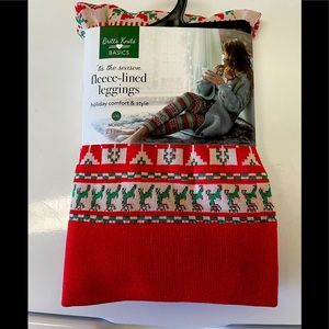 Britt’s Knits fleece lined leggings